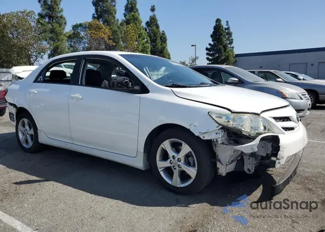 2013 Toyota Corolla Base из США, поврежденный, VIN 5YFBU4EE2DP180490
